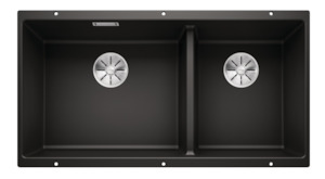 Kitchen Hardware: Blanco Germany Subline 480/320-U Sink, Blanco Silgranit Range - Black ,Anthracite ,Rock Grey ,Tartufo ,Soft White & White