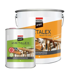 Soudal Metalex Ready To Use 1Litre & 4Litres Clear & Green Priced Per Unit Minim&hellip;