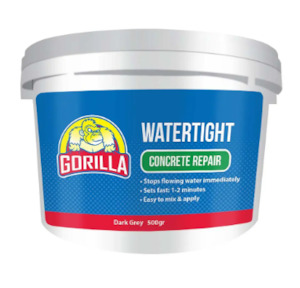Soudal Gorilla Watertight Concrete Repair 500g Priced per unit Minimum order Quantity 6 Unit