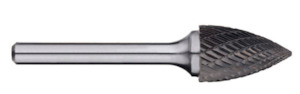 Tools: Trucut Heavy Duty Alpha 5/8" & 3/4" Tree Pointed Nose Carbide Burr - 1/4" Shank