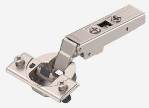Brand Blum: BLUM SOFT CLOSE BLUMOTION HINGE 1107°, overlay application Expando plugs