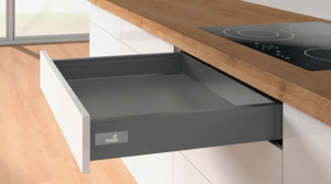 Hettich Germany Atira Drawer set Height 70mm Anthracite / Dark Grey Length Avail&hellip;