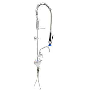 Fisher Dual Deck Spring Prerinse Unit 12" Swing Spout