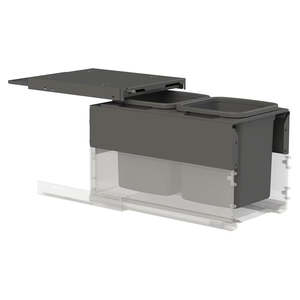 Brand Blum: Blum Hideaway (Nz made) Concelo entro waste bin set 2 x 20 l for cabinet width: 350, 400 and 450 mm