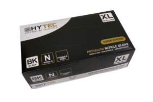 B2b Business To Business: Black Nitrile Gloves