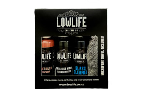 Car Care: Lowlife Detailer Gift Pack 150ml x3