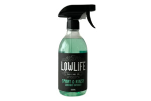 Car Care: Lowlife Spray & Rinse (Ceramic Infused)