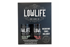 Car Care: Lowlife Waterless Wash / Final Detailer Gift Pack