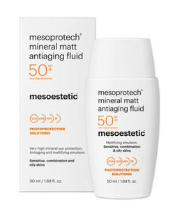 Products: Mesoestietics Mineral Matt Fluid SPF50+