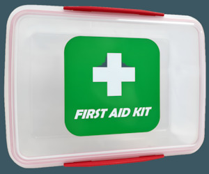 1-5 Person First Aid Kit in Air and Water Tight Container