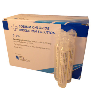 Fire Safety: Saline Wound and Eye Wash