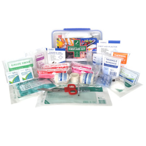 Work Place First Aid Kit in Water Tight Box - Industrial First Aid Kit/Marine First Aid Kit