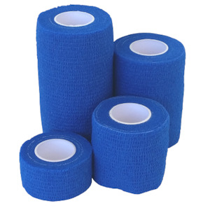 Kitchen Supplies: Visually Detectable Cohesive Bandages - Variety of sizes