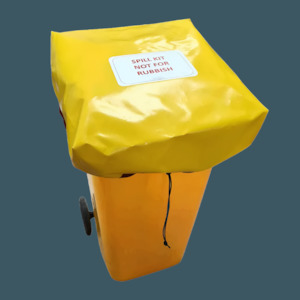 All First Aid: Wheelie Bin Cover for Spill Kits