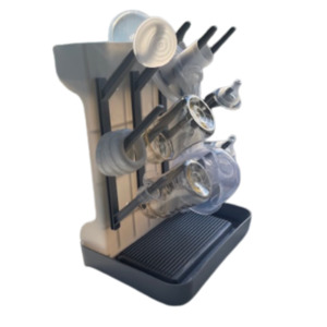 International Market: Baby Bottle Drying Rack - Compact Organizer for Bottles & Pump Parts