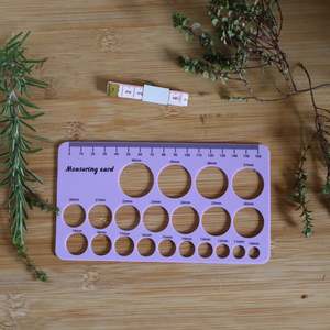 International Market: Nipple Measuring Card - Find Your Perfect Breast Pump Flange Size