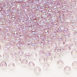 Beads And Accessories: Rainbow Lavender