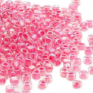 Beads And Accessories: Rainbow Hot Pink