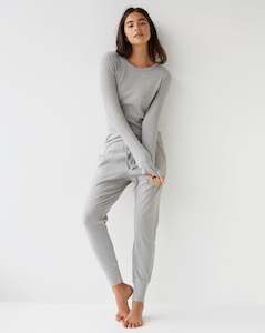 Slim Lounge Pant - Smoke Grey