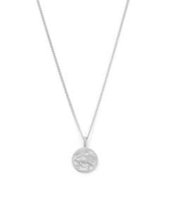 Leo Petite Zodiac Necklace - Silver