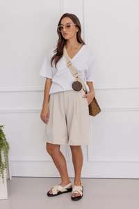 Berny Shorts - Beige