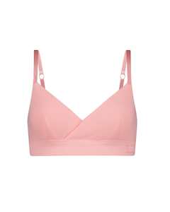 Crossover Bra - Blush Pink