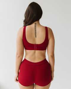 Underwear: Boy Shorts - Cherry