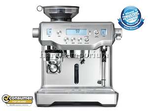 Breville coffee machine: Breville The Oracle - brushed stainless BES980