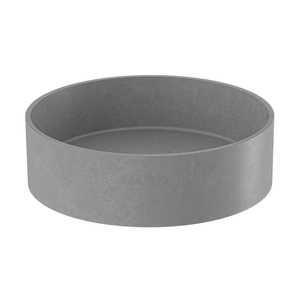 Products: Elementi BARE Concrete Round Vessel Basin 380 X 380