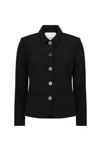 Bardot Blazer in Bonded Suiting