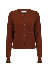 Knitwear Jersey: Hoppen Cardigan in Wool Cashmere