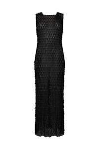 Sale: Mira Lace Dress in Mesh Fringe