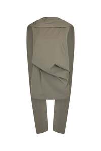 Laro Top in Tech Taffeta