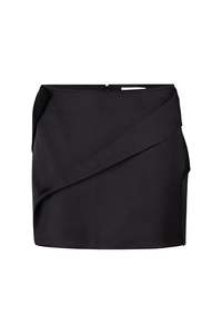 Tailoring: Fold Mini in Bonded Satin