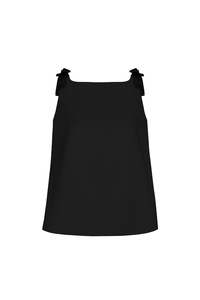 Aw24: Lise Top in Bonded Satin