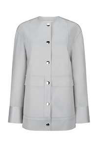 Aw24: Agatha Bomber Polar in Bonded Suiting