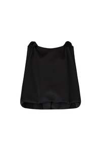 Spring Summer 2025: Knot Top in Bonded Satin