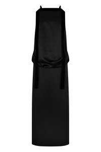 Hubert Halter Dress in Satin