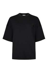 Beaded Orchid T-Shirt in Cotton