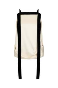 Party Season: Hubert Halter Top in Satin