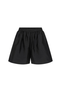 Shorts: Voluminous Short in Silk Taffeta