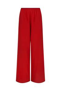 Trousers: Irving Trouser in Silk Crepe de Chine