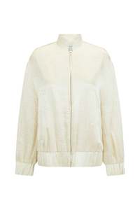 Bram Jacket in Jacquard Satin