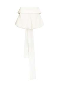 Tops: Eliza Top in Bonded Satin