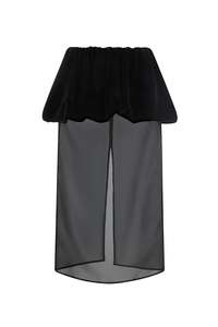 Macy Skirt in Velvet