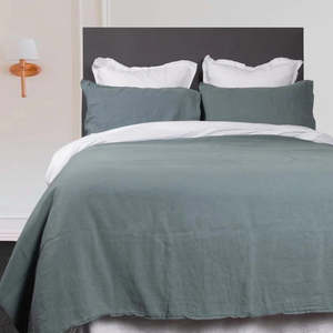 Vida Linen Pillowcases Mineral