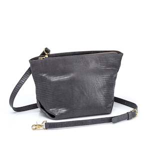 Clutch: Quinn - Grey Emboss