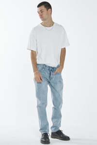 Thrills Bones Denim Jean Dust Blue