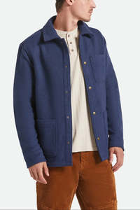 Brixton Shop Chore Coat Mood Indigo