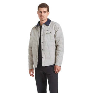 Brixton Cass Jacket Whitecap/ Mood Indigo Hickory